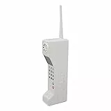 TOPINCN Retro-Handy-Modell-Ornamente, Altmodisches Eisen-Einzellicht-Simulations-Ziegel-Handy-Modell für Heimtextilien (Weiss)