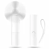 Kukiwhy Handventilator Tragbarer Mini Ventilator klein Ventilatoren 20+ Stunde USB Ventilator Akku Aufladbar Faltbal Hand Ventilatoren Für Reisen Büro Zuhause Draußen Geschenke für Frauen Männer