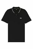 BOSS Herren Paule 4 Polo, Black3, 3XL EU