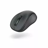 Hama Bluetooth Maus kabellos (3 Tasten, 800dpi/1200dpi/1600dpi, optische Maus kabellos, Wireless, Computermaus, für Laptop/PC/Tablet, geräuschlos, Batterie, für Rechtshänder/Linkshänder) anthrazit