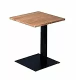 M2 Kollektion Beistelltisch Bibi 1 in Wildeiche massiv, B/H/T = 45x60x45cm