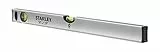 Stanley Wasserwaage Klassik (60 cm Länge, magnetisch, schlagfeste Blocklibelle, große Seitenlibelle) STHT1-43111, Aluminium
