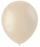 Folat 19618 Luftballons Farben Beige 33 cm 10 Stück - Creamy Latte Latex Ballons füllen mit Helium oder luft für Geburtstag, Geburtstagsdeko, Hochzeit, Baby Shower, Jubiläum, Party Dekoration