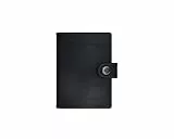 Ledlenser Lite Wallet Portemonnaie, Classic Black, integrierter RFID-Schutz, aufladbares LED-Licht, 150 Lumen, Kartenhalter (Ausweise, Bankkarten, …), USB-C, Geldbörse, Kartenetui, Leder