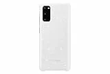 Samsung LED Smartphone Cover EF-KG980 für Galaxy S20 | S20 5G Handy-Hülle, LED-Benachrichtigungen, Lichteffekte, Schutz Case, weiß - 6.2 Zoll