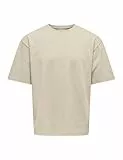 Only & Sons Herren Onscaspian AUT Tee T-Shirt, Silver Lining, L EU