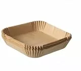 Backpapier für Heißluftfritteuse cosori philips 2L-4,2L Airfryer Backpapier 110 Stück Heißluftfritteuse Backpapier 16-20cm