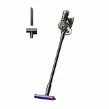 Dyson V8 Cyclone kabelloser Staubsauger, 150 AW, 60 Minuten Laufzeit, Motorbar-Bürste mit Anti-Verhedderungs-Technologie, Kombi-Zubehör