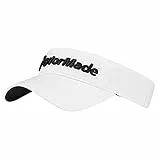 TaylorMade Herren Radar Visier, weiß, Einheitsgröße