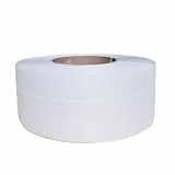 Generisch Polyband, Polyester (PET) Umreifungsbandrolle, Polyband für Palettenverpackungen, Kunststoff-Verpackungsseil (Weiß-B)