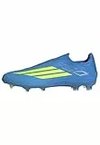 adidas Unisex F50 League Laceless Firm Ground/Multi Ground Football Boots, Lucid Ray Blue/Team solar Yellow 2/Lucid Aquamarine, 40 EU