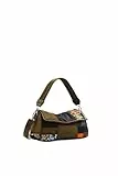 Desigual Women's Accessories Fabric Hand Bag, Green