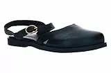 El Naturalista Damen N5874 ARENISCA Flache Sandale, Black, 39 EU Weit