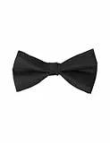 SELETED HOMME Herren SLHKIM Plain Bow TIE Fliege, Black, ONE Size