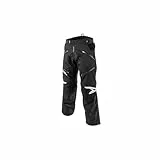 O'NEAL | Enduro-Hose | Enduro MX | Wasserabweisendes Außenmaterial, Protektorentaschen an den Hüften | Größenverstellbar | Baja Pants | Erwachsene | Schwarz Weiß | Größe 34