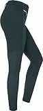 RIDERS CHOICE Damen Reithose Silikonvollbesatz Mesh-Design mit Handytasche, Blue Nights, 36
