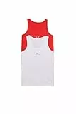 DeFacto Kinder Jungen Tank Top - Stylisches und bequemes Ärmelloses Shirt für aktive Kids,Rot,9-10 Jahre