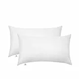 Makimoo Kopfkissen 2er Set 50 x 70 cm, Kissen für Bett und Dekokissen, Polyester Innenkissen Füllkissen for Sofakissen Zierkissen