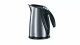 Braun Household Impression WK 600 kabelloser Wasserkocher (2200 W, 1,7l) metallic, gebürsteter Edelstahl