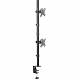 SpeaKa Professional Monitorhalterung SP-MM-420 2 Display(s) 33,8 cm (13,3) - 81,3 cm (32) Schwarz Neigbar, Schwenkbar