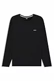 BOSS Herren T-Shirt Mix&Match Ls-Shirt R, -001 Black, M