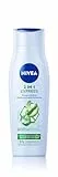 NIVEA 2in1 Express Shampoo & Spülung (250 ml), intensive Haarpflege mit Aloe Vera und Glanz Serum, Haarshampoo & Spülung für schnelle, unkomplizierte Pflege