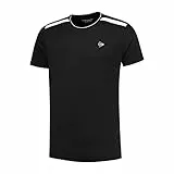 DUNLOP Herren Sport Tennis T-Shirt – Club Line, Crew Tee, Schwarz