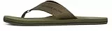 Tommy Hilfiger Herren Flip Flops Beach Sandal Zehentrenner, Grün (Army Green), 42