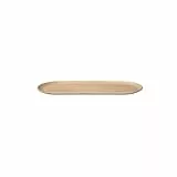 blomus Tablett -BAKI- | Serviertablett aus FSC Holz | Farbe Oak | Größe M 36x14 cm | Dekotablett für Küche & Wohnzimmer