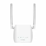 STRONG - 4G LTE Router 300M - Mobiler Hotspot - Bis zu 150 Mbps 4G/300 Mbps WLAN - 1 LAN-Anschluss - Für alle SIM-Karten geeignet - Abnehmbare Antennen - Einfache Installation - weiß