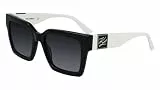 KARL LAGERFELD Women's Sunglasses KL6057S/N - Black & White with Lens
