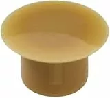 HKB ® 20 Stück Abdeckkappen zum Eindrücken, ø = 10mm, Kunststoff beige, Hersteller Hettich, Artikel-Nr. 62416