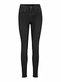 Vila Female Skinny Fit Jeans VISARAH Mid Waist