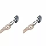 AMAZONAS Stabiler Wandhaken mit Karabiner für Hängematten Easy+ bis 200kg (Packung mit 2)