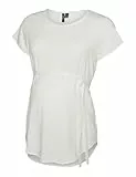 Mama.Licious Damen VMMBELLA SS TOP WVN GA NOOS T-Shirt, Snow White, M