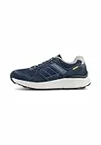 camel active Herren Low-Top Sneaker, Männer Halbschuhe,Wechselfußbett,schnürschuhe,schnürer,Business,Freizeit,Sportschuhe,Navy,44 EU