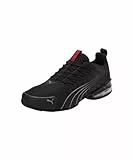 PUMA Erwachsene Voltaic Evo Sneakers 43, Black Stormy Slate for All Time Red Gray