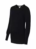 ESPRIT Maternity Damen Sweater met lange mouwen Pullover, Black Ink - 003, 34 EU