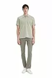 DeFacto Herren Basic Poloshirt - Klassisches T-Shirt für Männer