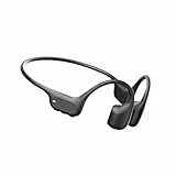 LOBKIN Knochenschall Kopfhörer Bluetooth,Open Ear Kopfhörer Kabellos 6.0 Bone Conduction Headphones,wasserdichte Schweißfeste Sportkopfhörer Kopfhörer für Fitness Radfahren Fahren Laufen