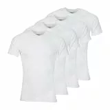 Athena Herren Coton Bio 8a69 T-Shirt, Weiß, XL EU