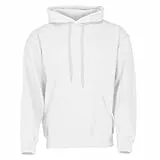 Fruit of the Loom Classic Kapuzen-Sweat + GRATIS MyShirt Stoffbeutel, Farbe:weiß,Größe:XL