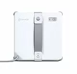 ECOVACS WINBOT Mini 2 Fensterputzroboter mit Eckbürsten & Ultraschallzerstäubung, Ultraschlank & Leicht für Schmale Fenster, Smarte Navigation, 6 App-Modi, 10-Stufiges Sicherheitssystem