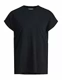 JACK & JONES Damen Jjxx Jxastrid Sl Boxy Every Tee Noos T-Shirt, Schwarz, M EU