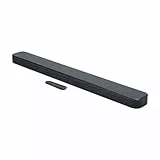 JBL Bar 300 MK2, 5.0-Kanal All-in-One Bluetooth Soundbar für TV mit Dolby Atmos Surround Sound, HDMI eARC, Wi-Fi, 4K Video, PureVoice 2.0 und MultiBeam 3.0, Schwarz