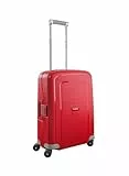 Samsonite S'Cure - Spinner S, Handgepäck, S (55 cm), 34 L, Rot (Crimson Red)