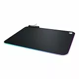 Roccat Sense AIMO Gaming Mauspad - AIMO LED Beleuchtung, Höchstmaß an Präzision, gummierte Unterseite, (350 mm x 250 mm x 3,5 mm), schwarz