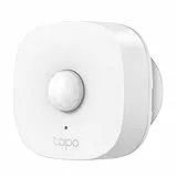 TP-Link Tapo T100 Bewegungsmelder, für Alarmanlage und Smart Home, Weitbereichserkennung, Batterielebensdauer über 1 Jahr, Tapo Hub Benötigt