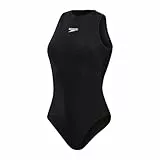 Speedo Adult Female Hydrasuit Swimsuit | One Piece Swimming Costume, S&S Black, 32