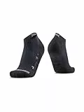 X-Socks Core Sport Low Cut Socks - Erweiterte Atmungsaktivität, Haltbarkeit und Schutz für alle sportlichen Aktivitäten - Achilles- und Zehenschutz, verbesserter Komfort - Schwarz/Weiß, 42-44